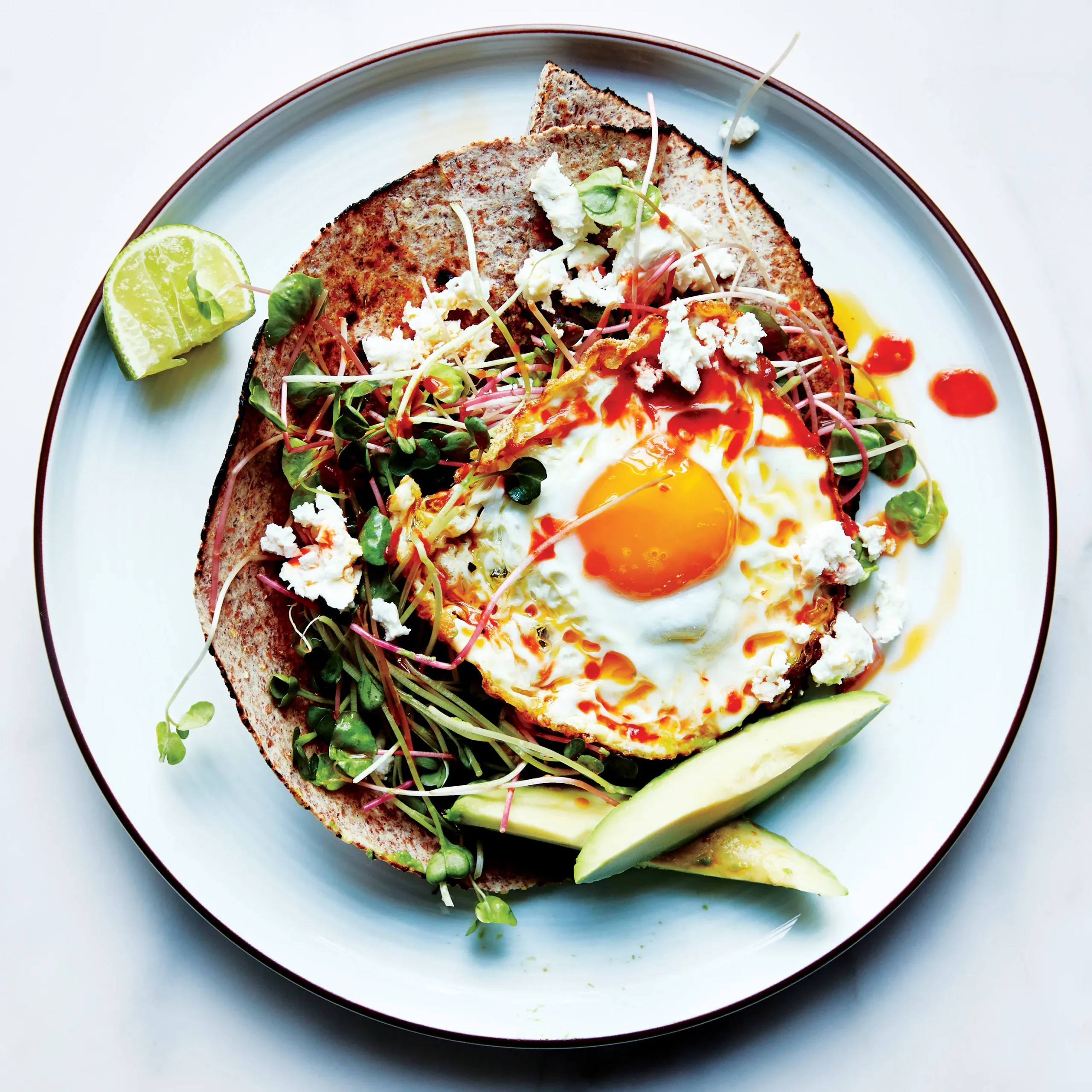 Olive Oil Fried Eggs