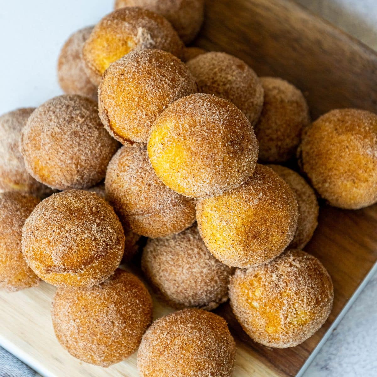 Low Carb Cinnamon Donut Bites