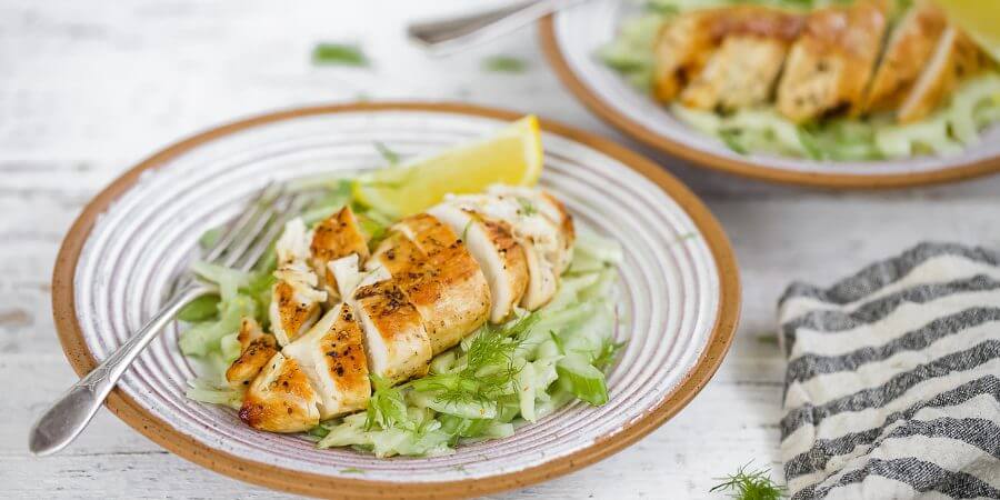 Chicken Fennel and Celery Salad