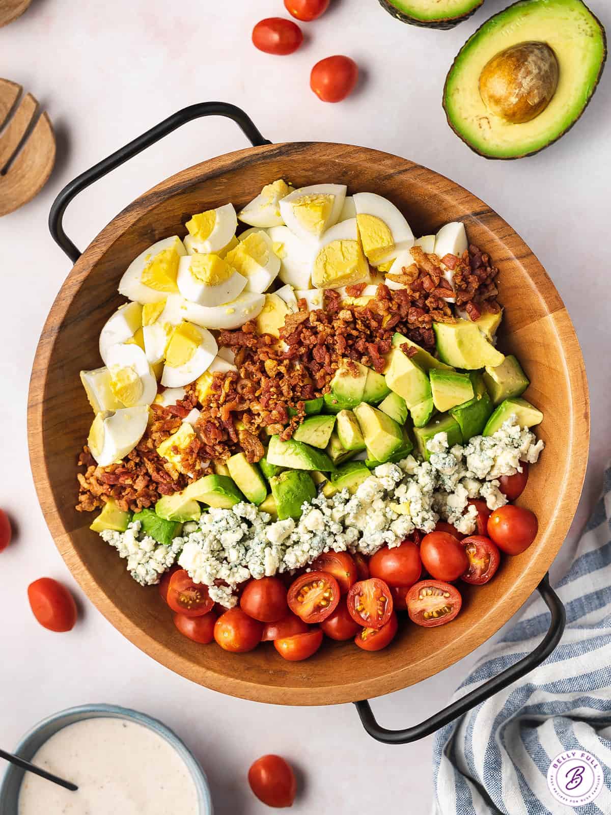 Keto Egg Cobb Salad