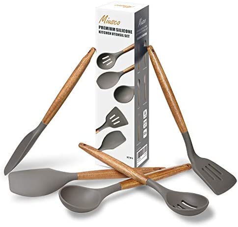 MIUSCO SILICONE KITCHEN UTENSILS