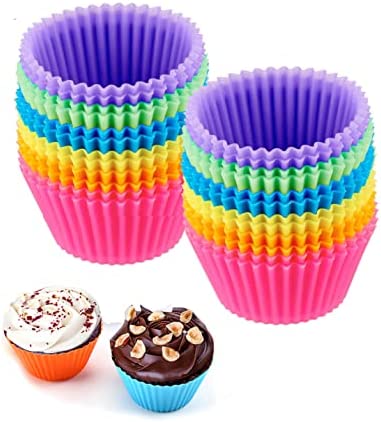 PANTRY ELEMENTS SILICONE CUPCAKE LINERS