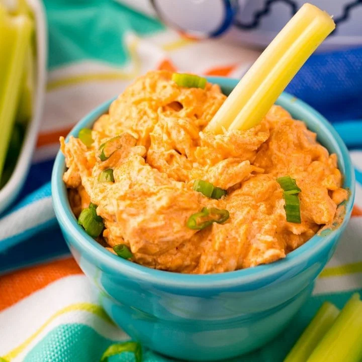Keto Buffalo Chicken Dip