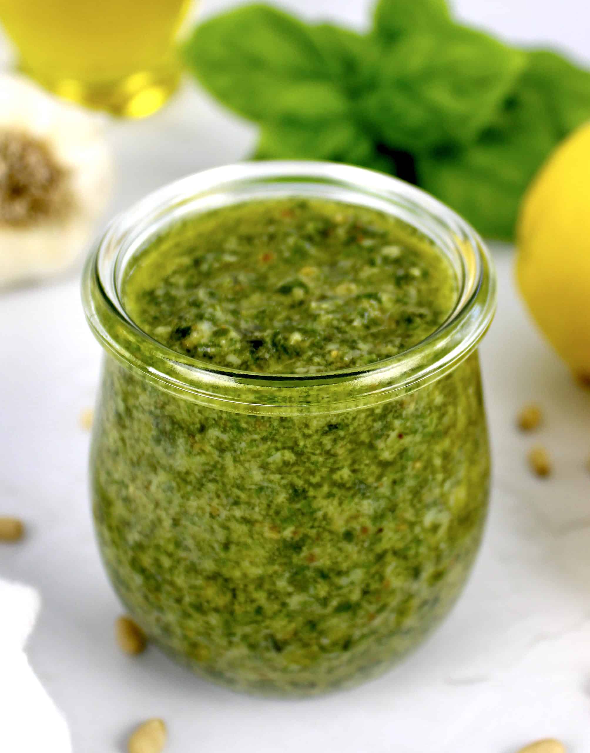 5 Minute Keto Pesto