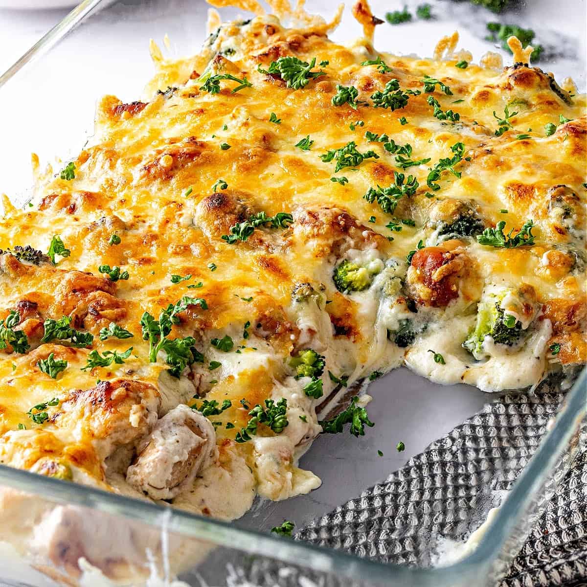 Keto Cajun crab casserole