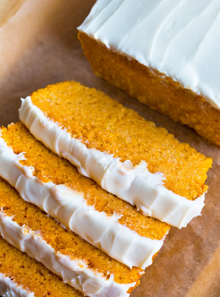 ALMOND FLOUR KETO PUMPKIN BREAD