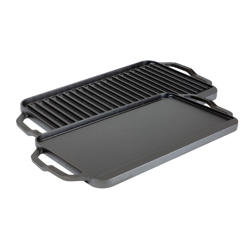 LODGE REVERSIBLE CAST IRON GRIDDLE
