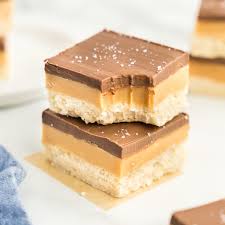 Keto caramel slice