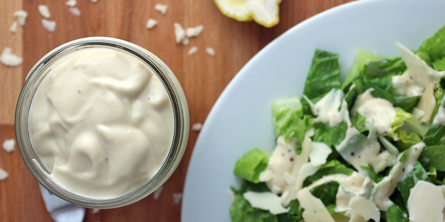 Keto 5 Minute Caesar Dressing
