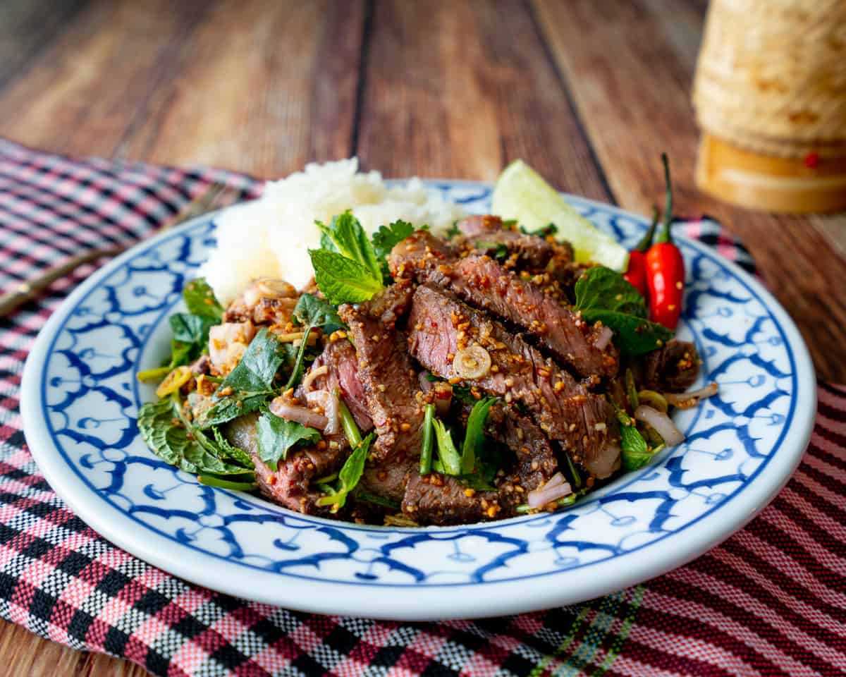 SPICY THAI BEEF SALAD