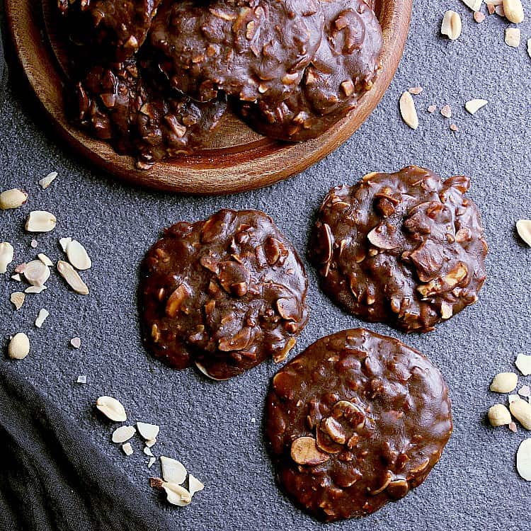SUGAR-FREE KETO NO BAKE COOKIES