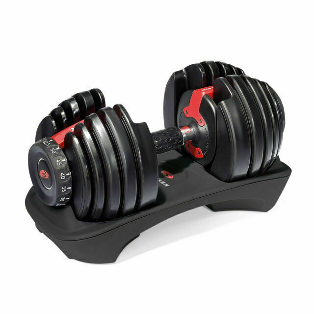 BOWFLEX SELECTTECH ADJUSTABLE DUMBBELLS