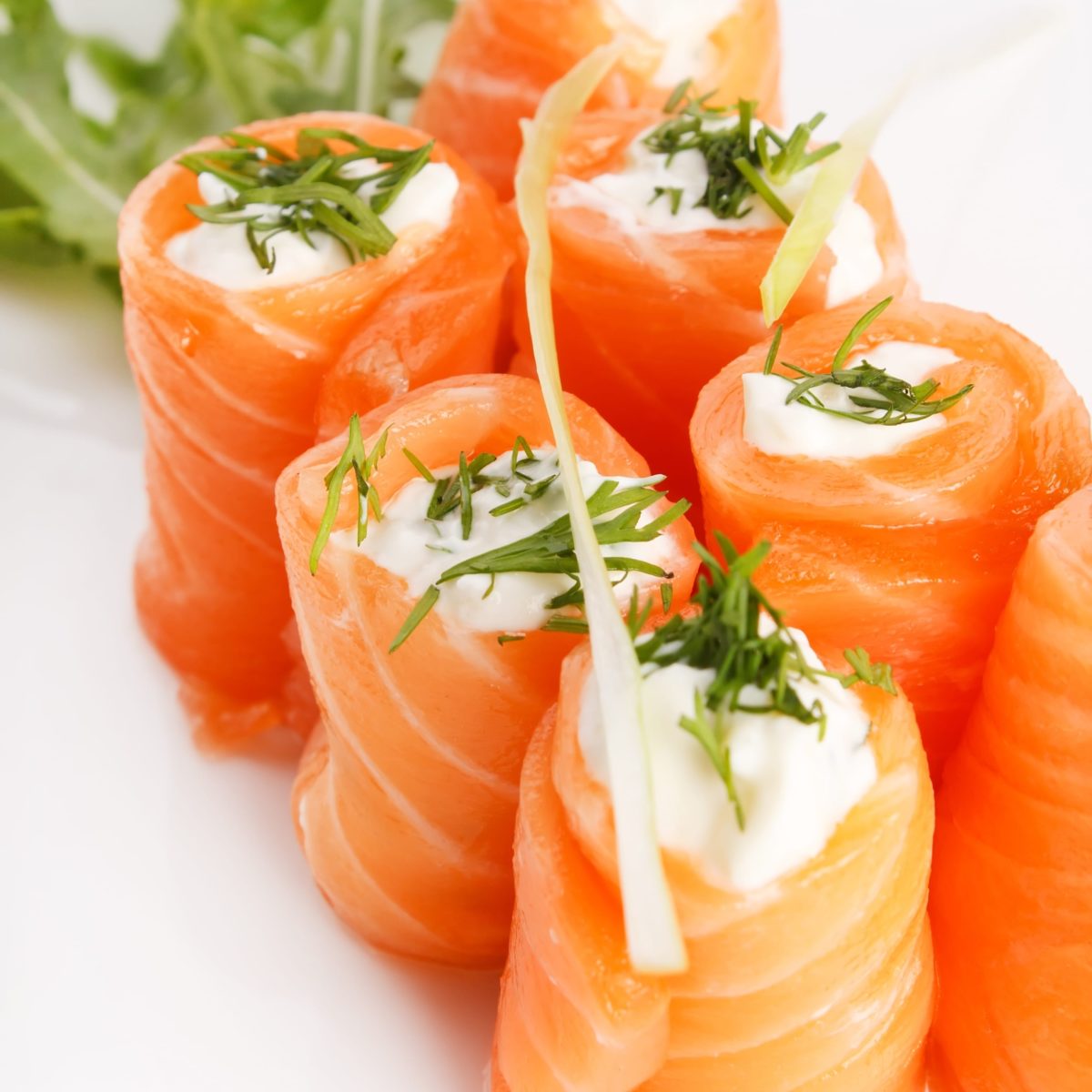 Keto Salmon Rollups