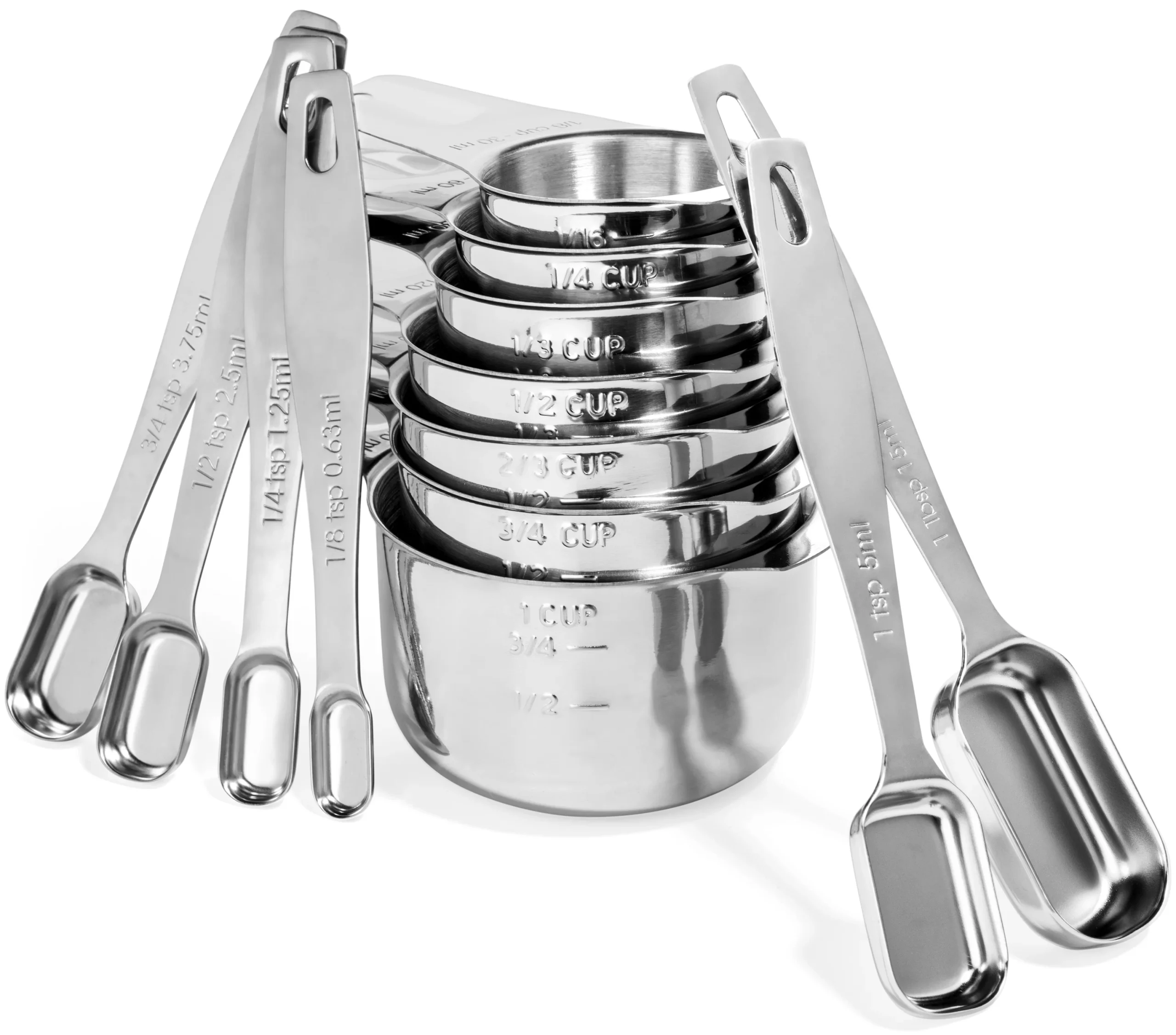 STAINLESS STEEL MEASURING CUP SET