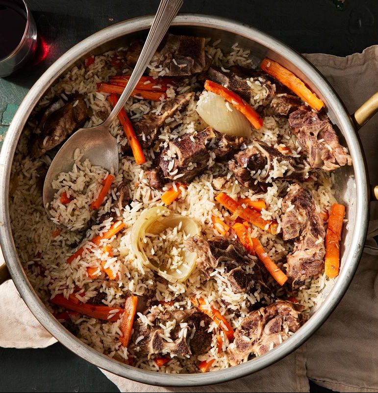 Uyghur Lamb Pilaf