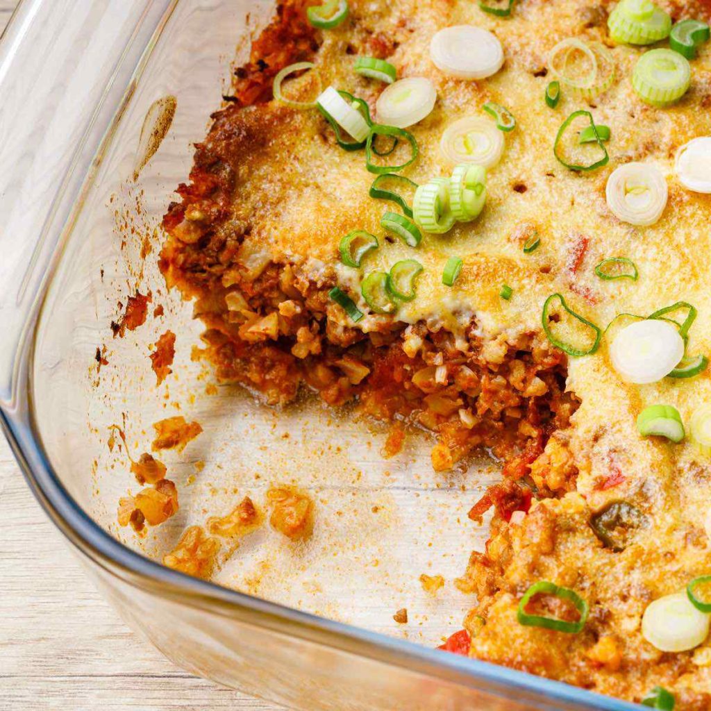 Mexican Ground Beef Casserole with Rice (beef mince!)