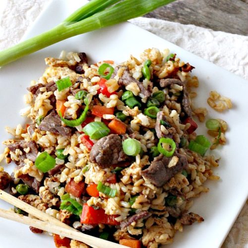 Easy Beef Fried Rice
