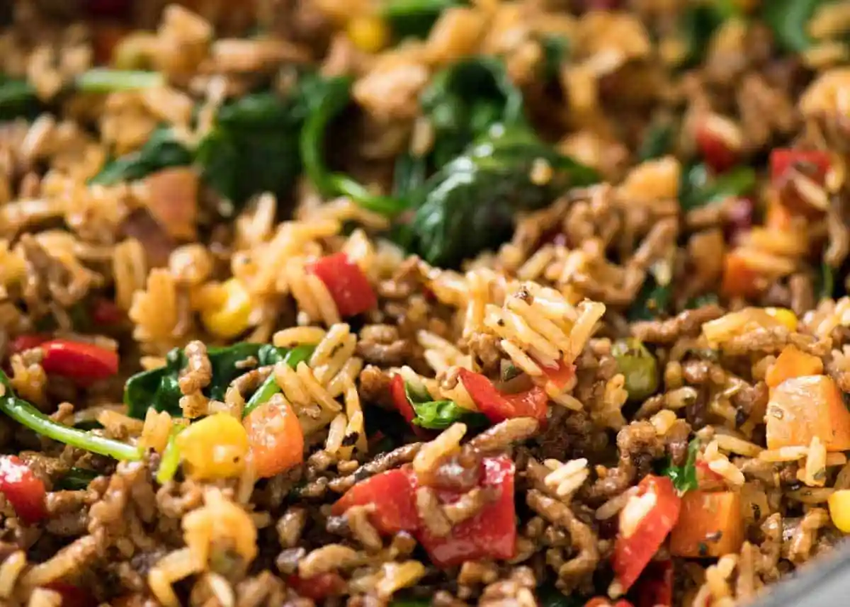 Beef and Rice with Veggies