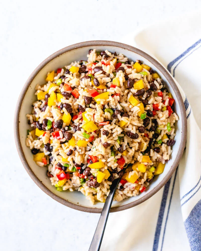 Black Bean and Rice Salad