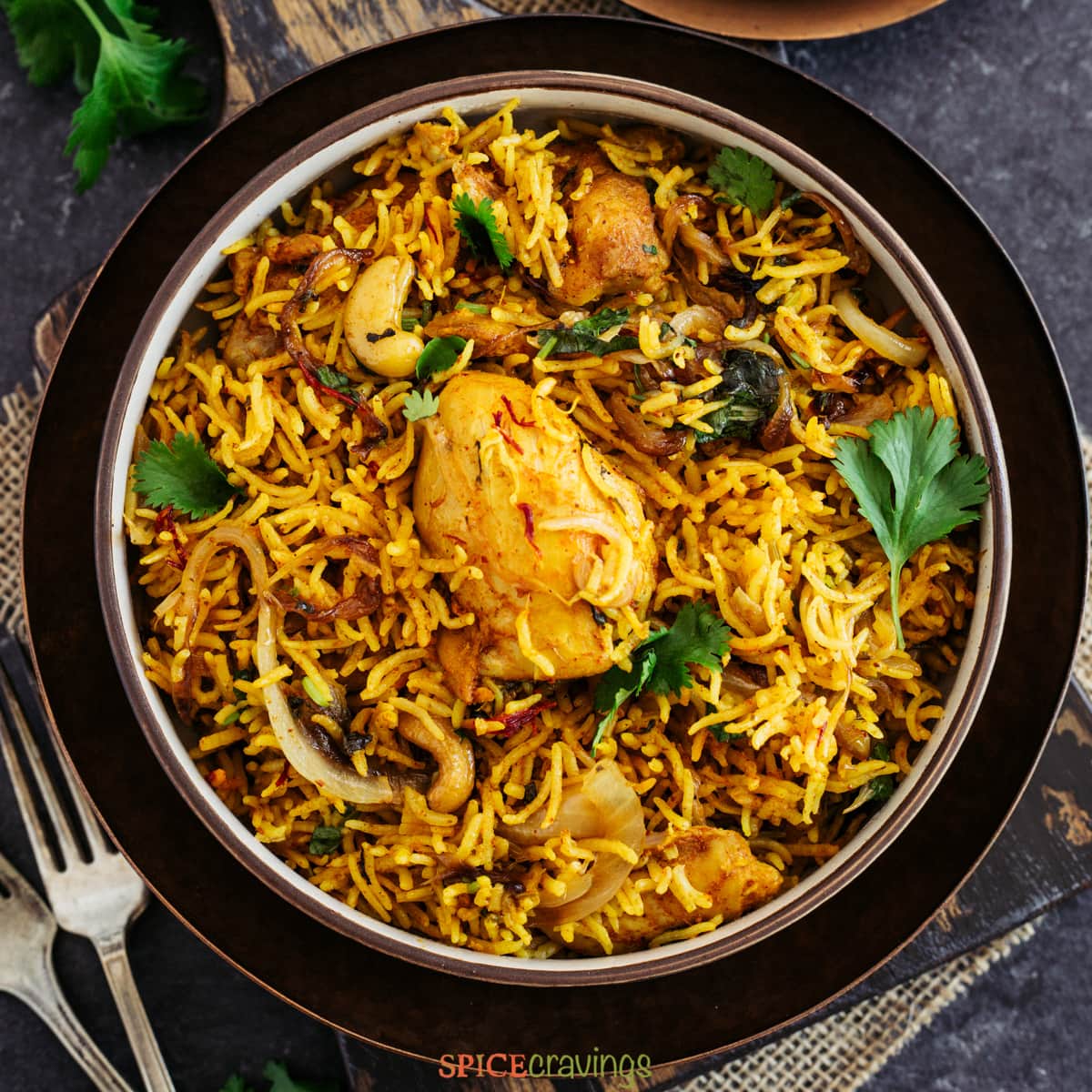 Delicious Instant Pot Chicken Biryani