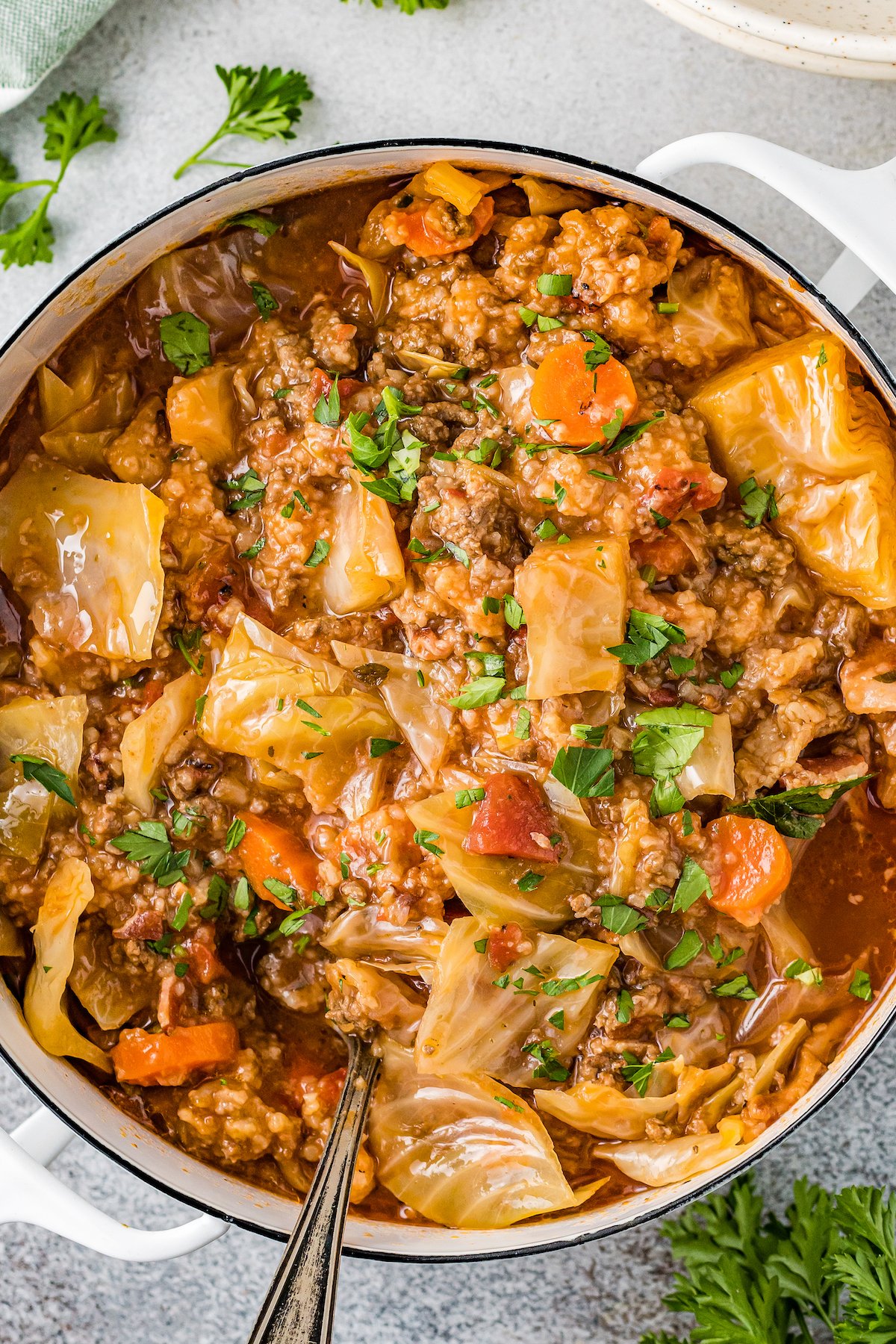 Crockpot Cabbage Roll Soup Recipe