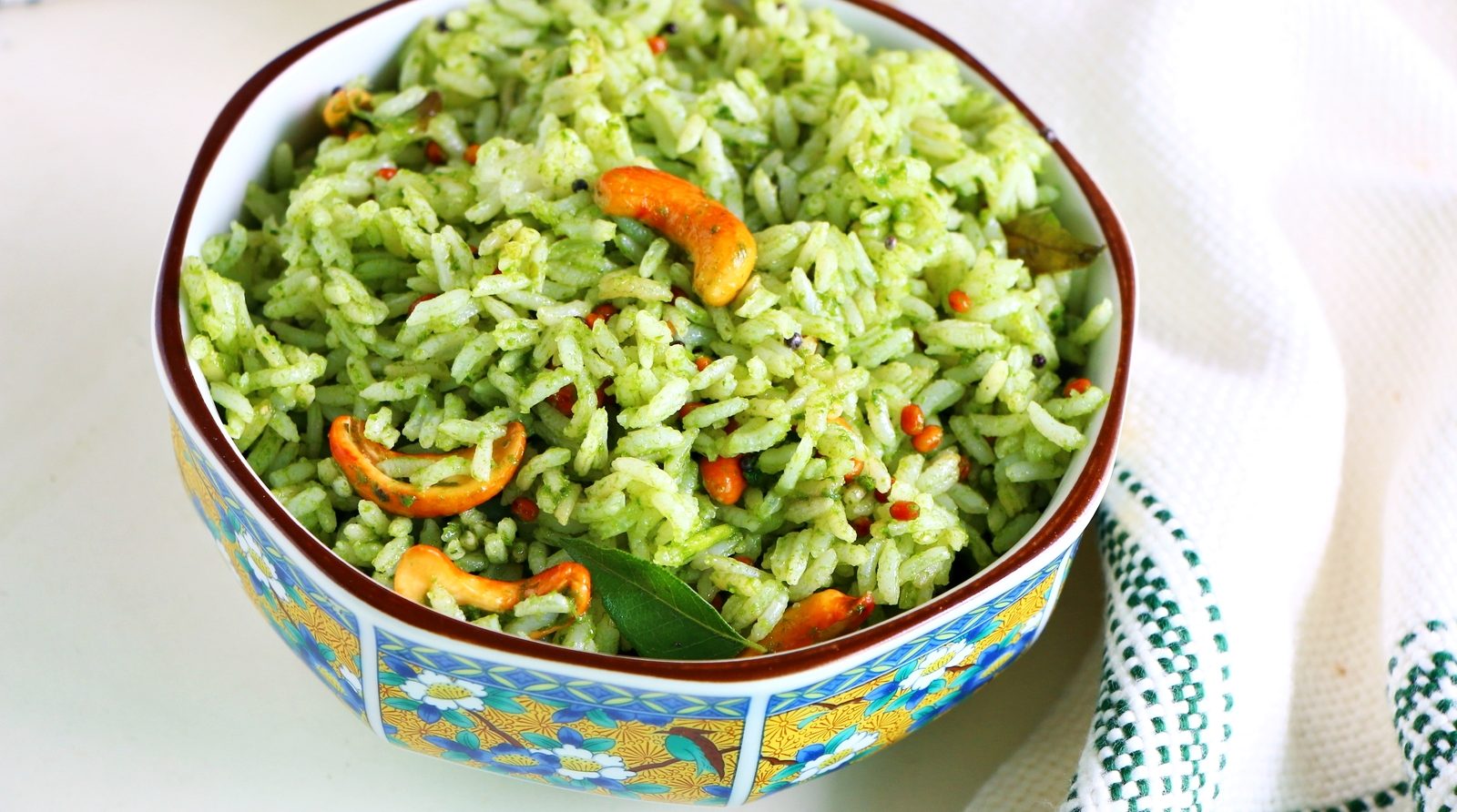 Coriander Rice (Indian Cilantro Rice)