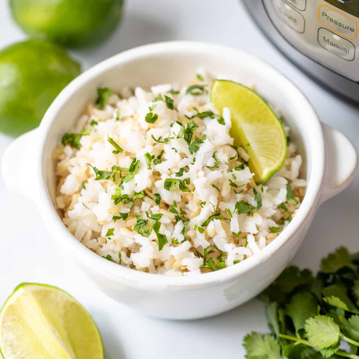 INSTANT POT CILANTRO LIME RICE