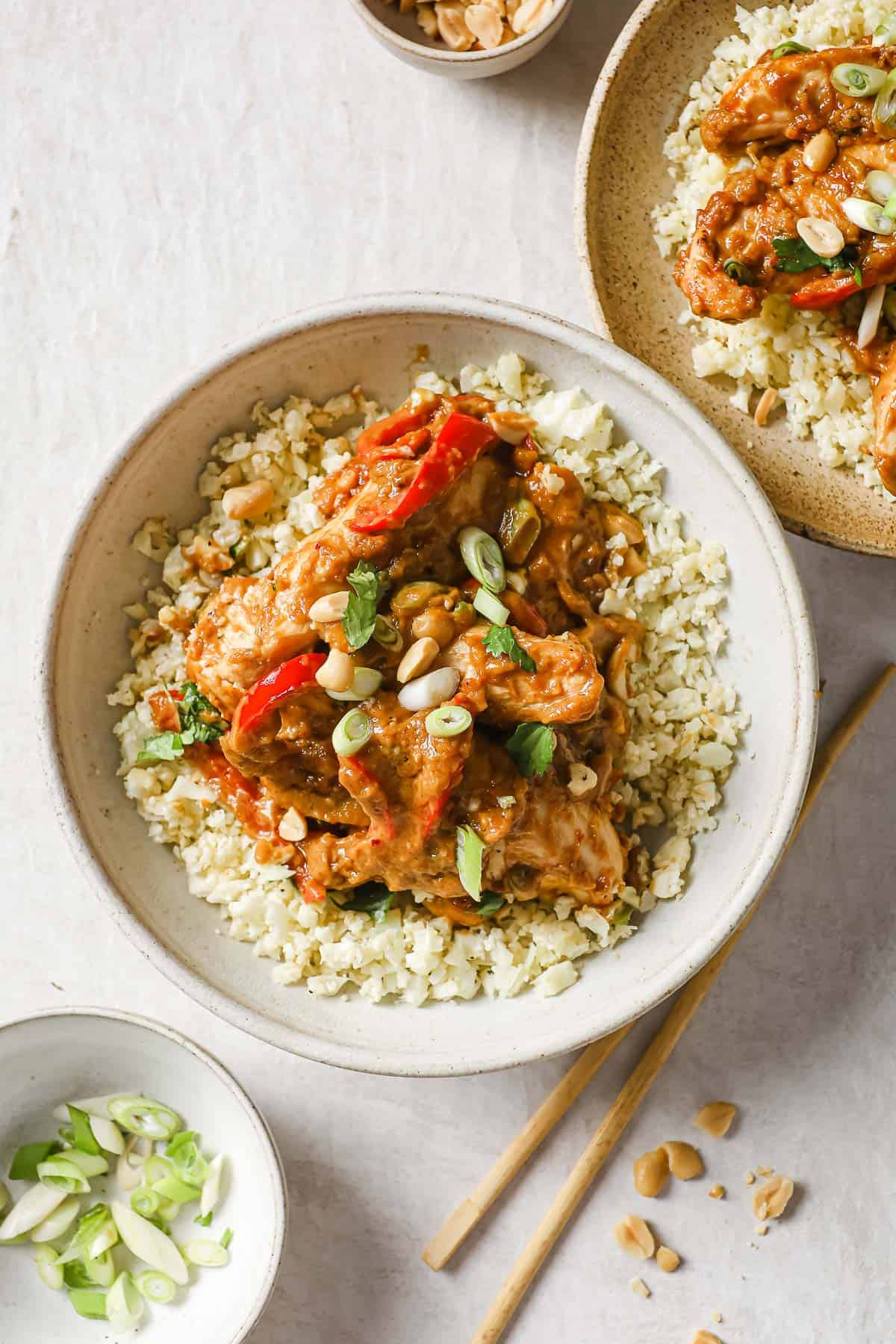 Sheet-Pan Spicy Peanut Chicken and Broccoli