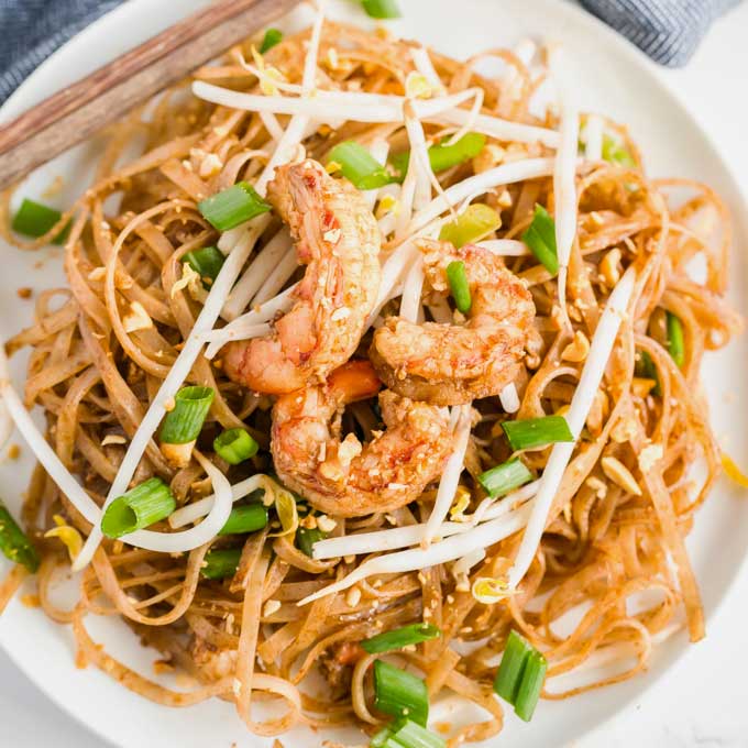 Quick Shrimp Pad Thai