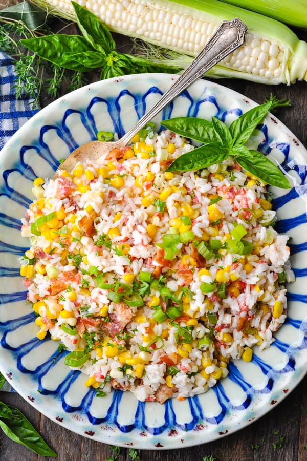 Mediterranean Bean & Rice Salad