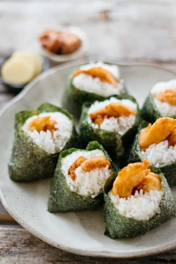 SHRIMP TEMPURA RICE BALL