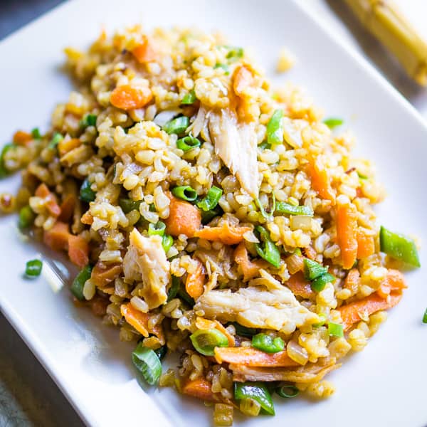 CHICKEN TERIYAKI FRIED RICE