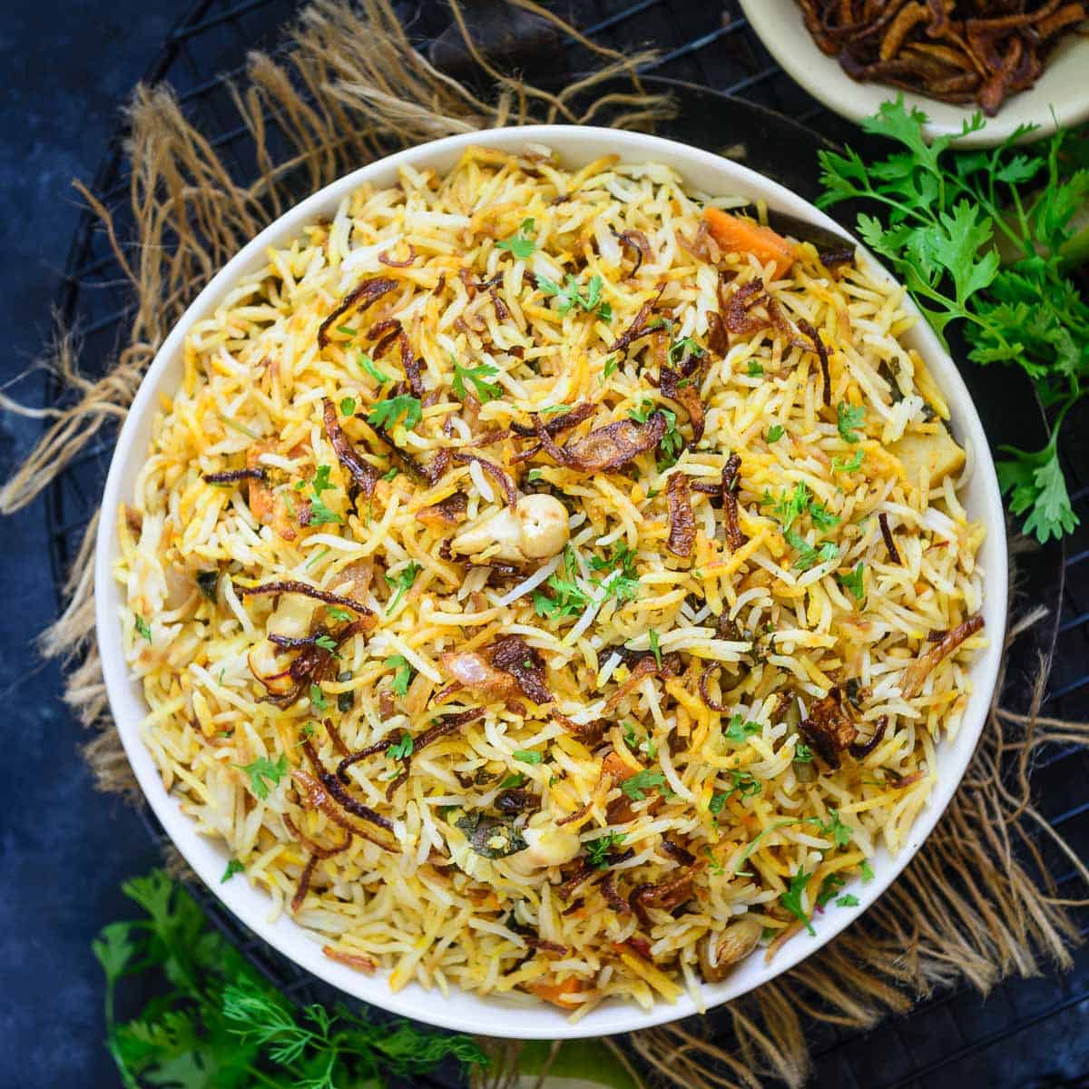 Restaurant style Vegetable Biryani