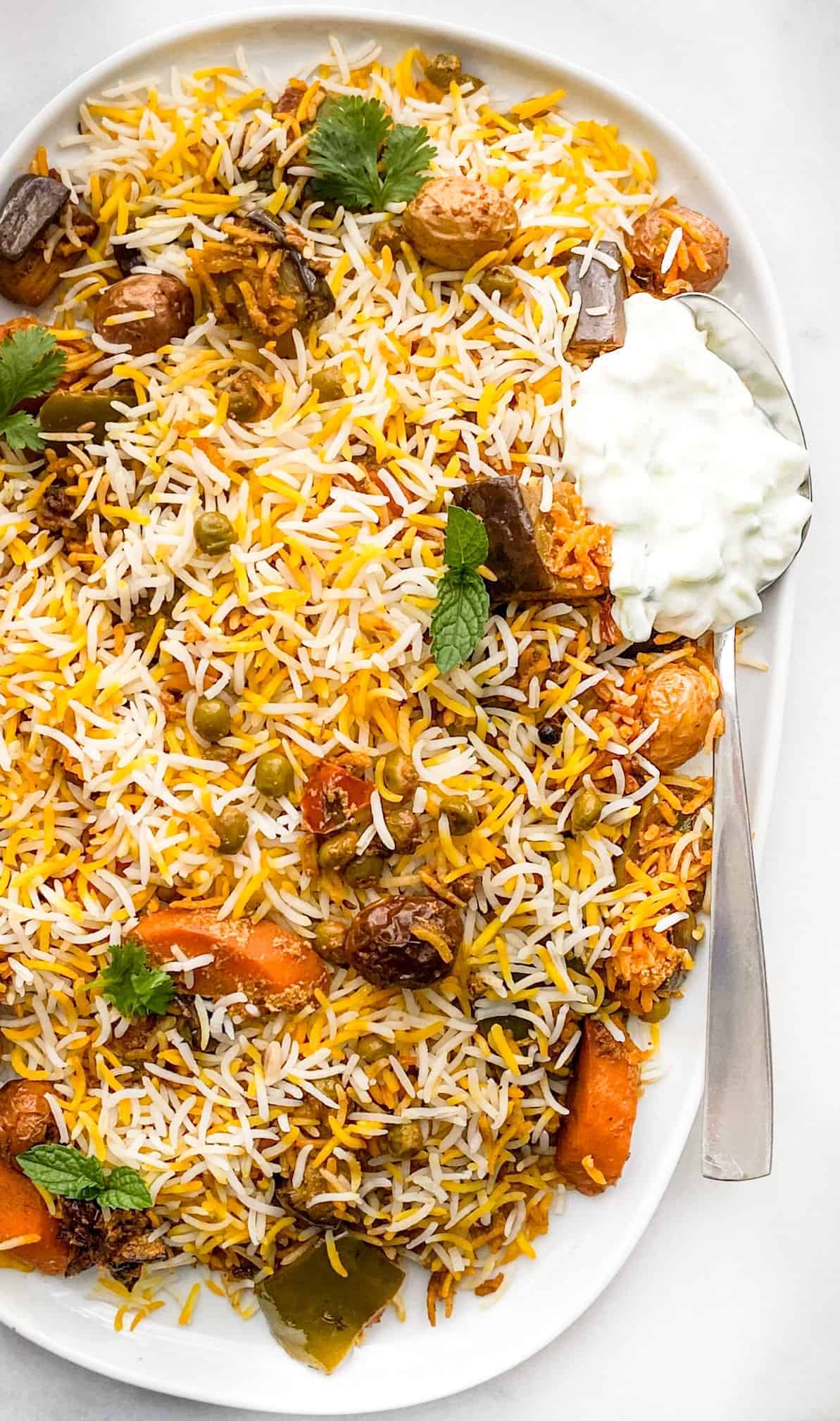 Vegetable Biryani – Microvave version