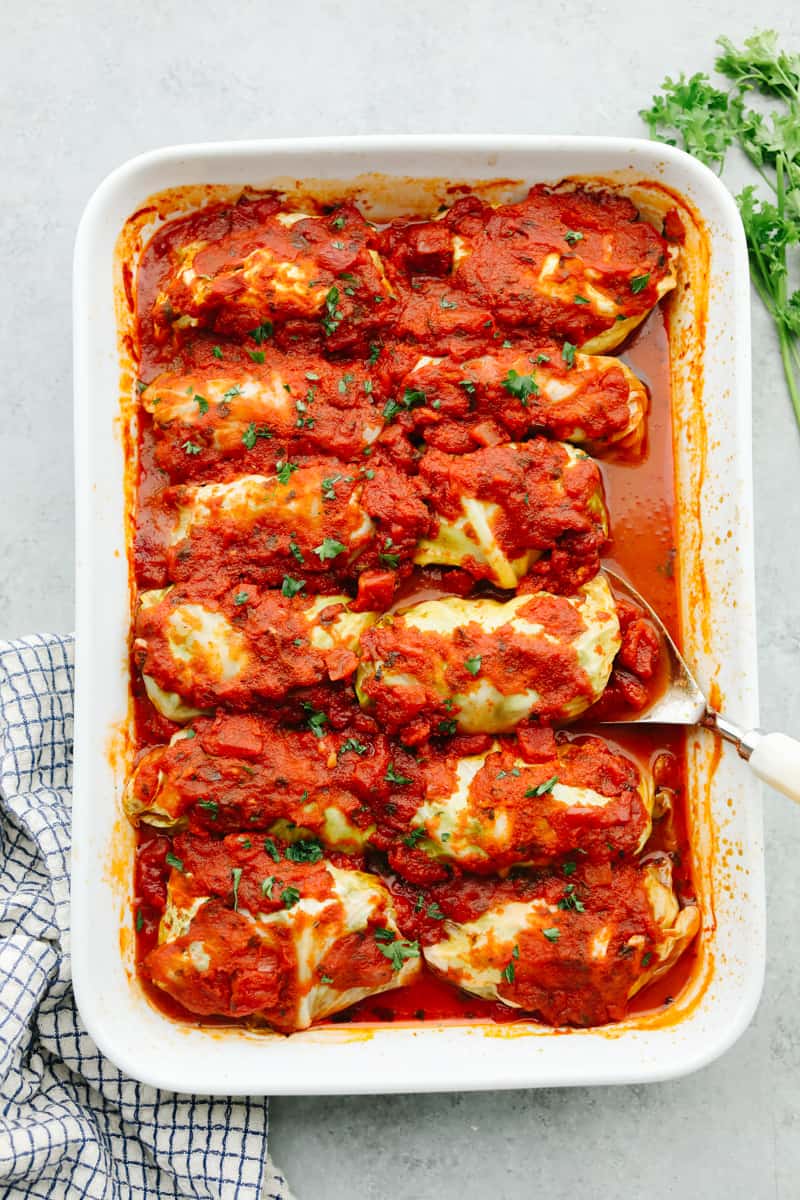 Italian Stuffed Cabbage Rolls