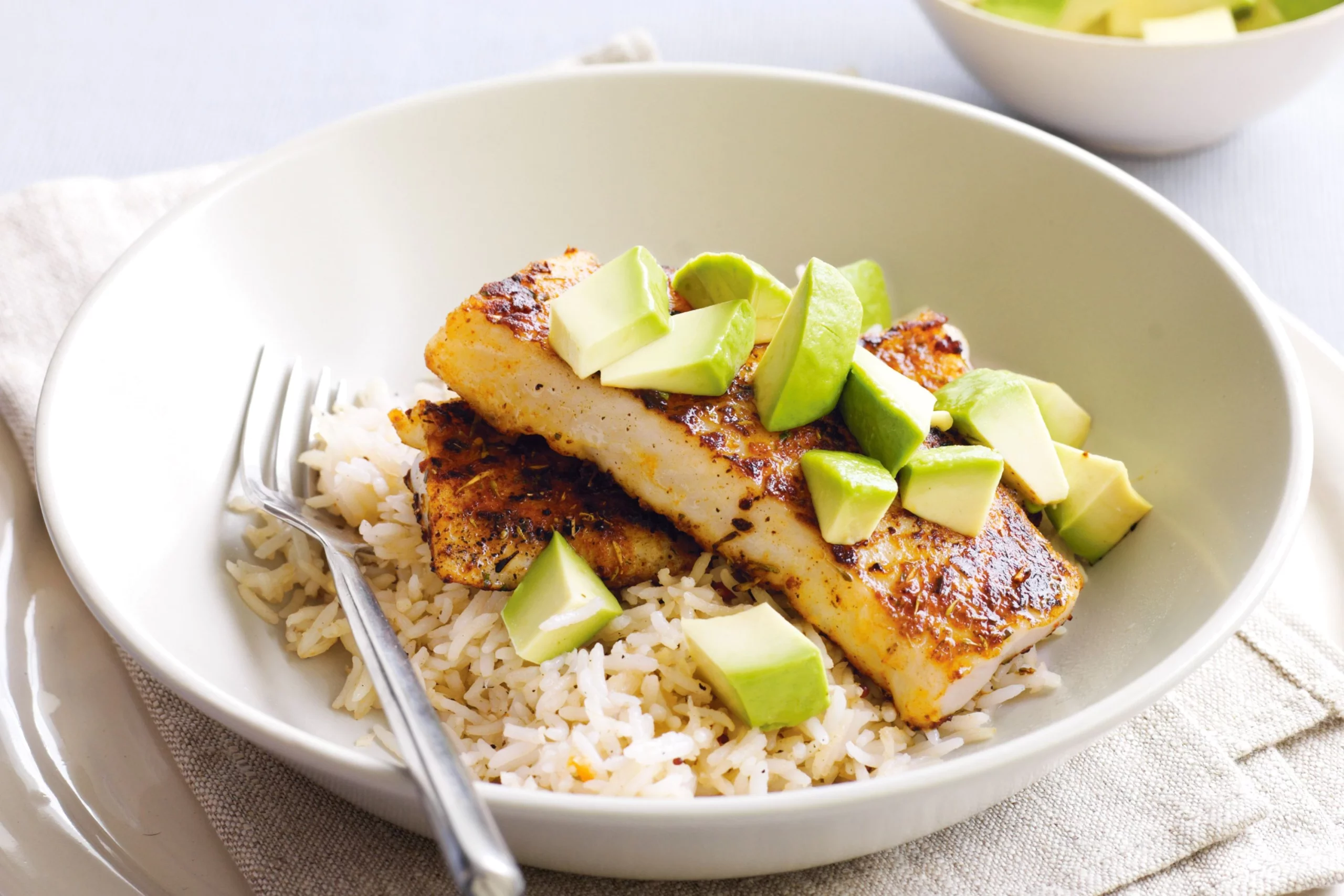 Dump-and-Bake Italian Fish Recipe with Broccoli and Rice