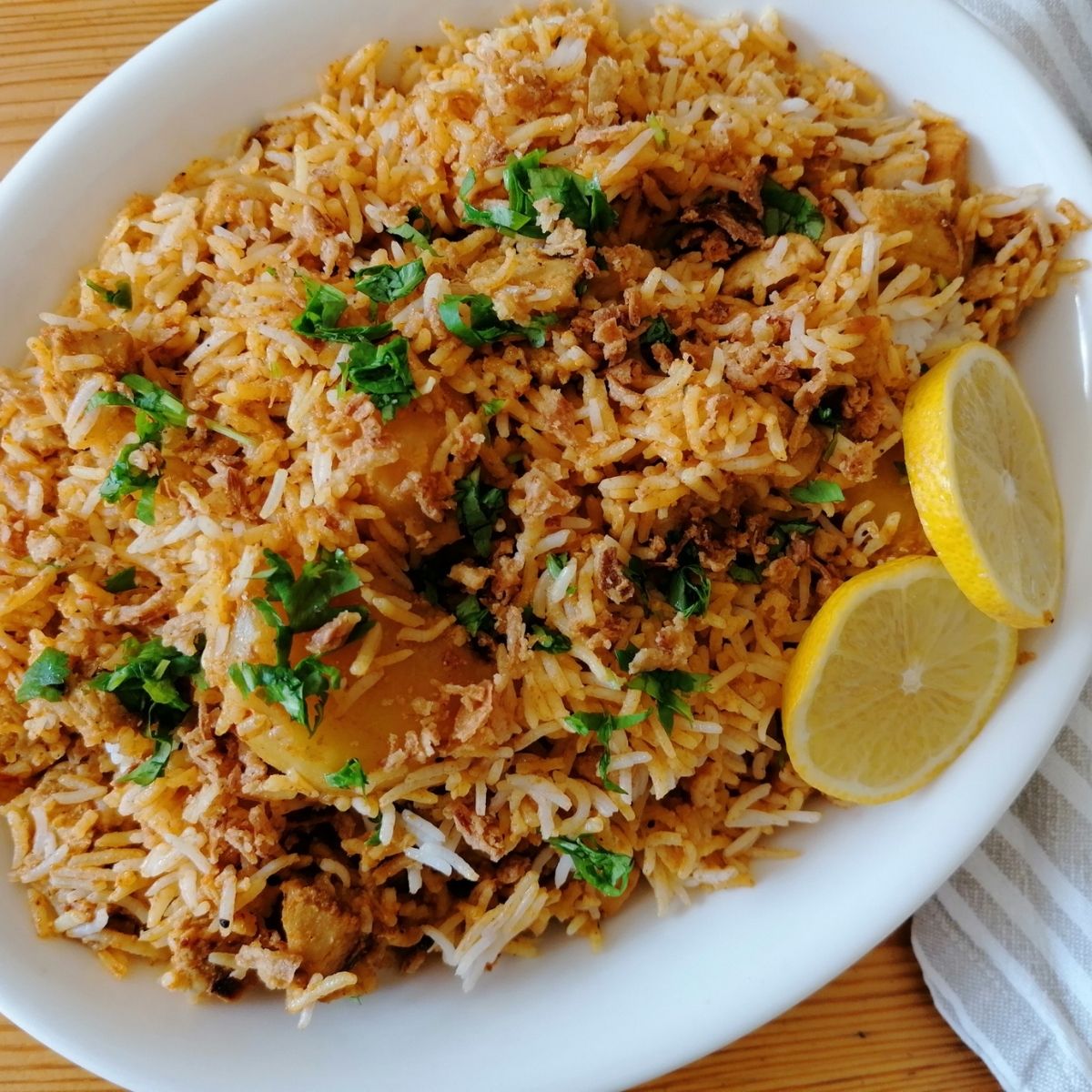 LEMON CHICKEN BIRYANI