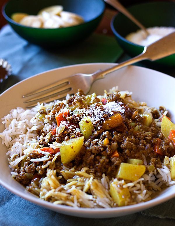 South African Curry and Rice
