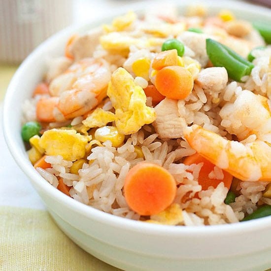 Chinese stir fried rice