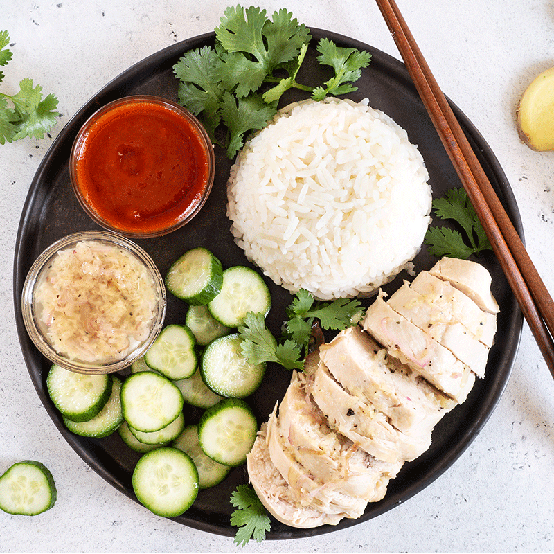Hainanese Chicken Rice