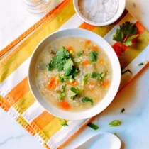 Ginger Vegetable porridge
