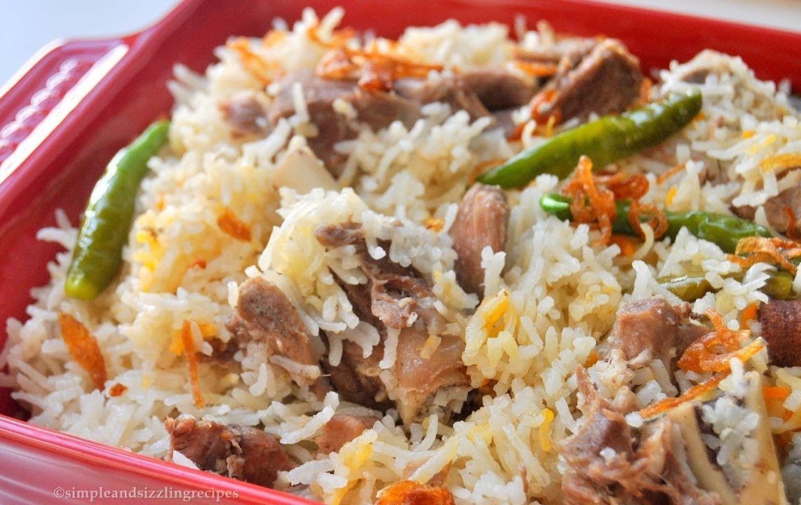Awadhi Mutton Yakhni Pulao