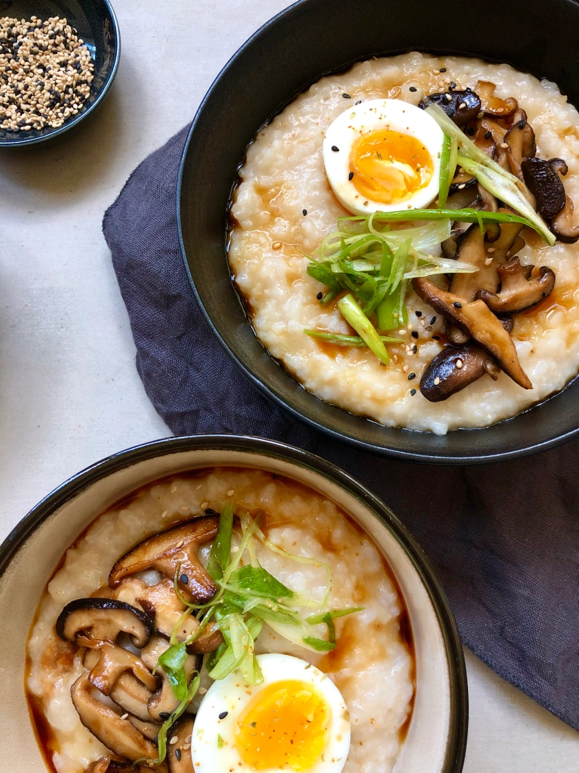 CONGEE WITH MISO SAUCE