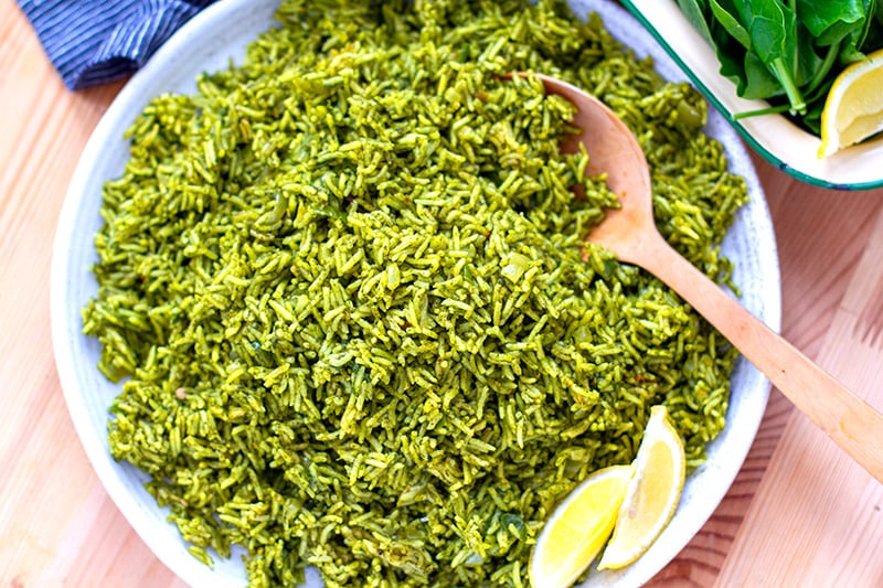 Palak Biryani Recipe