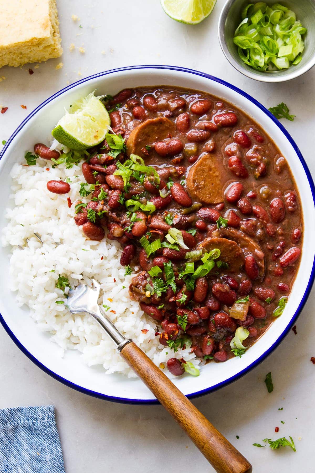 Basic Vegetarian Black Beans and Rice