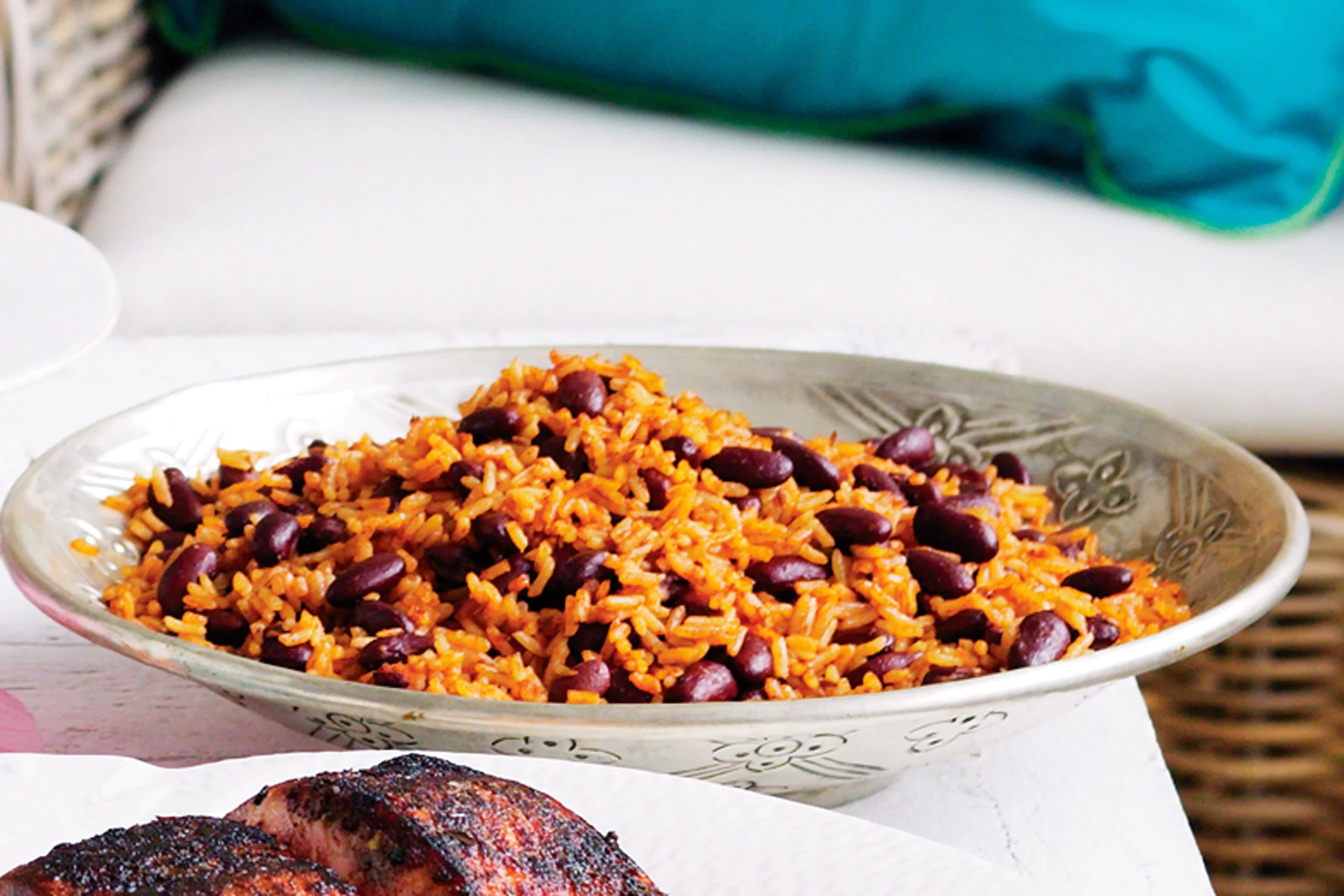 Rice with red beans