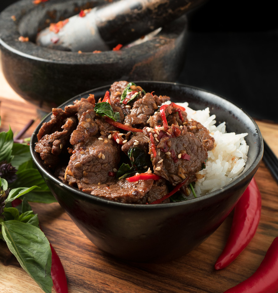 Thai Basil Beef (Pad Gra Prow)
