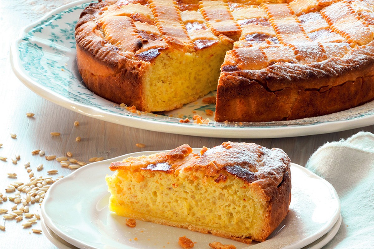 Vince LaMontagna’s torta di riso (sweet rice pie)