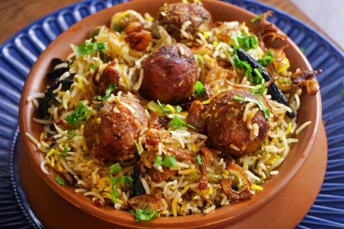 Shahi Veg Biryani with Kofta Curry Recipe