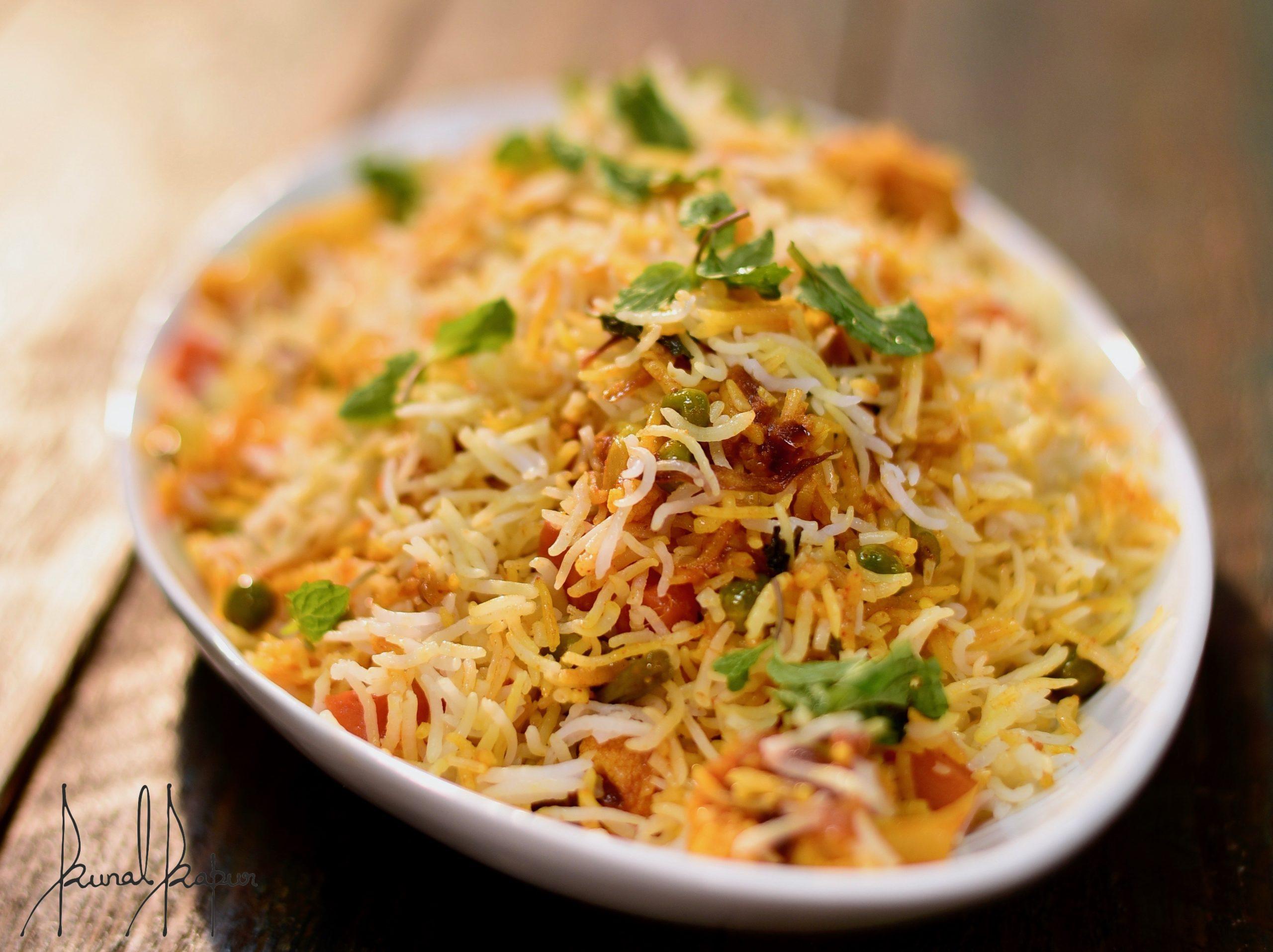 Biryani Recipe | Hyderabadi Veg Dum Biryani | Vegetable Biryani